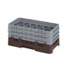 Cambro camrack 17 compartimenten maximale glasdiameter 2 78 73 cm rekken halve maat - bruin (167)