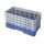 Cambro camrack 17 compartimenten maximale glasdiameter 2 78 73 cm rekken halve maat - marineblauw (186)