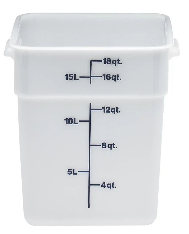 Cambro camsquares klassisk poly - vit (148)