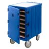 Cambro Camcarts f&uuml;r Lebensmittelboxen, nicht elektrisch, niedrig, Marineblau
