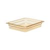 Cambro h-pan half size high heat food pans - amber (150)