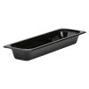 Cambro camwear halvstorlek l&aring;ngpannor - svart (110)