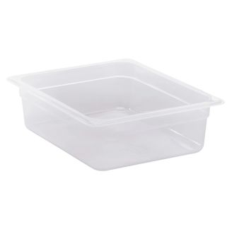 Cambro translucent half size food pans - translucent (190)