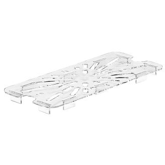 Cambro p&oacute;łki odpływowe Camwear - przezroczyste (135)