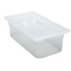 Cambro genomskinliga matpannor i tredje storlek - genomskinlig (190)