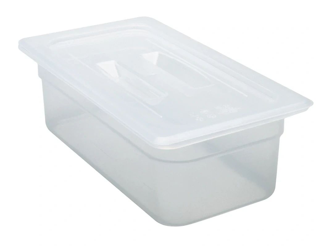 Cambro genomskinliga matpannor i tredje storlek - genomskinlig (190)