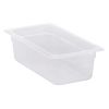 Cambro genomskinliga matpannor i tredje storlek - genomskinlig (190)