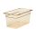 Cambro h-pan teglie per alimenti ad alta temperatura di un terzo - ambra (150)