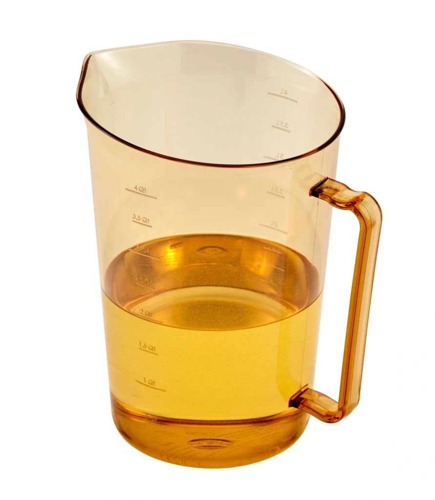 Cambro maatbekers voor hoge temperaturen - amber (150)