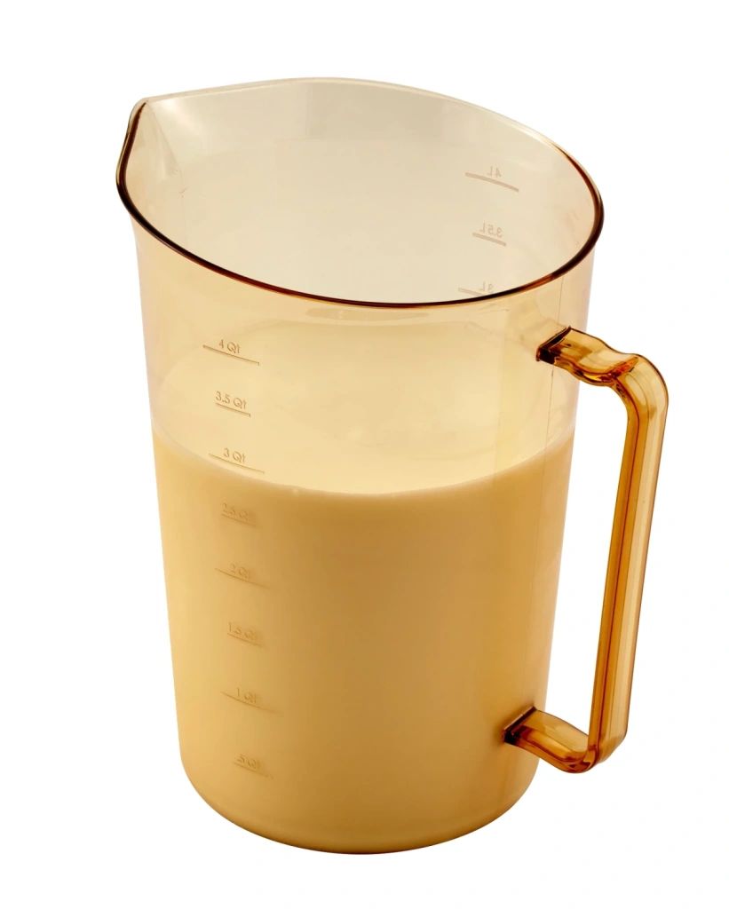 Cambro maatbekers voor hoge temperaturen - amber (150)