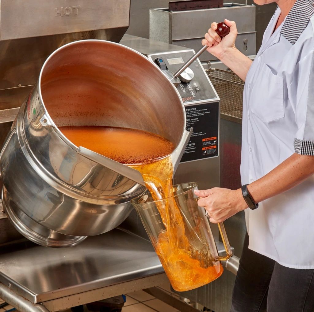 Cambro maatbekers voor hoge temperaturen - amber (150)