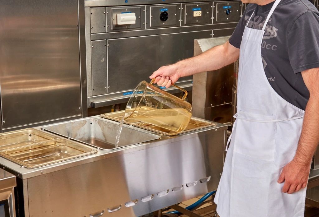 Cambro maatbekers voor hoge temperaturen - amber (150)