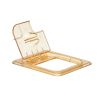 Cambro Tapas abatibles para sart&eacute;n de tama&ntilde;o alto, de color &aacute;mbar (150)
