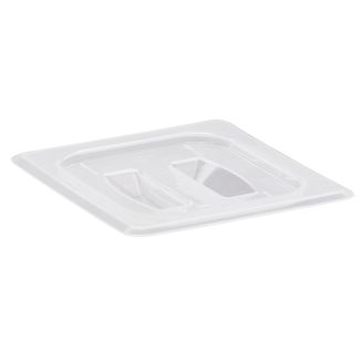 Cambro translucent sixth size lids - translucent (190)