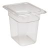 Cambro patelnie Camwear w rozmiarze &oacute;smym - przezroczyste (135)
