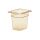 Cambro h-pan teglie per alimenti ad alta temperatura da un ottavo di dimensione - ambra (150)