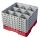 Cambro camrack 9 compartimenten maximale glasdiameter 5 78 149 cm rekken volledige grootte - rood (163)