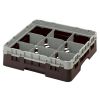 Cambro Camrack 9 F&auml;cher maximaler Glasdurchmesser 5 78 149 cm Racks volle Gr&ouml;&szlig;e - braun (167)