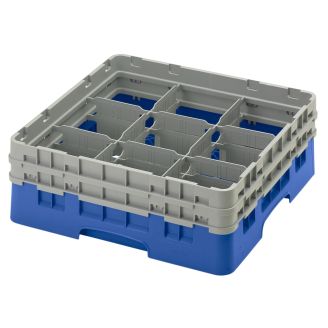 Cambro camrack 9 fack maximal glasdiameter 5 78 149 cm st&auml;ll full storlek - bl&aring; (168)