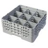 Cambro Camrack 9 F&auml;cher maximaler Glasdurchmesser 5 78 149 cm Racks in voller Gr&ouml;&szlig;e - weiches Grau (151)