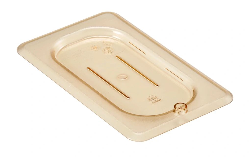 Cambro Hohe Deckel f&uuml;r H-Pfannen der Gr&ouml;&szlig;e 9 - Bernstein (150)