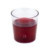 Cambro colorware 72 pack tumblers - clear (152)