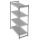 Cambro basics 4 shelf cabinet starter unit 540x765x1830 mm (LxWxH)