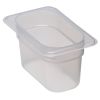 Cambro genomskinliga matpannor i nionde storlek - genomskinlig (190)